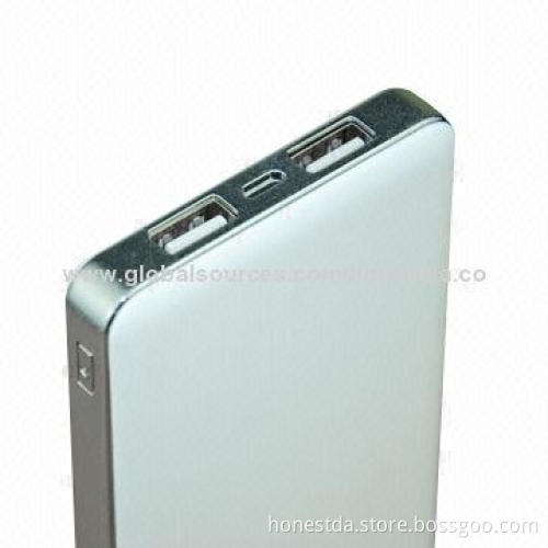 10,000mAh Universal Best Mobile Power Bank with Dual-output for Business Gift